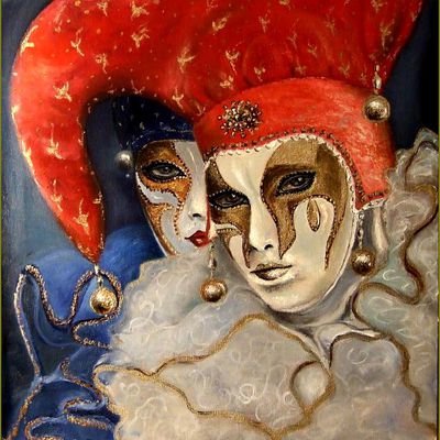 Masques - Carnaval - mardi-gras par les grands peintres  -    Natalia Yushkova -  carnaval de Venise