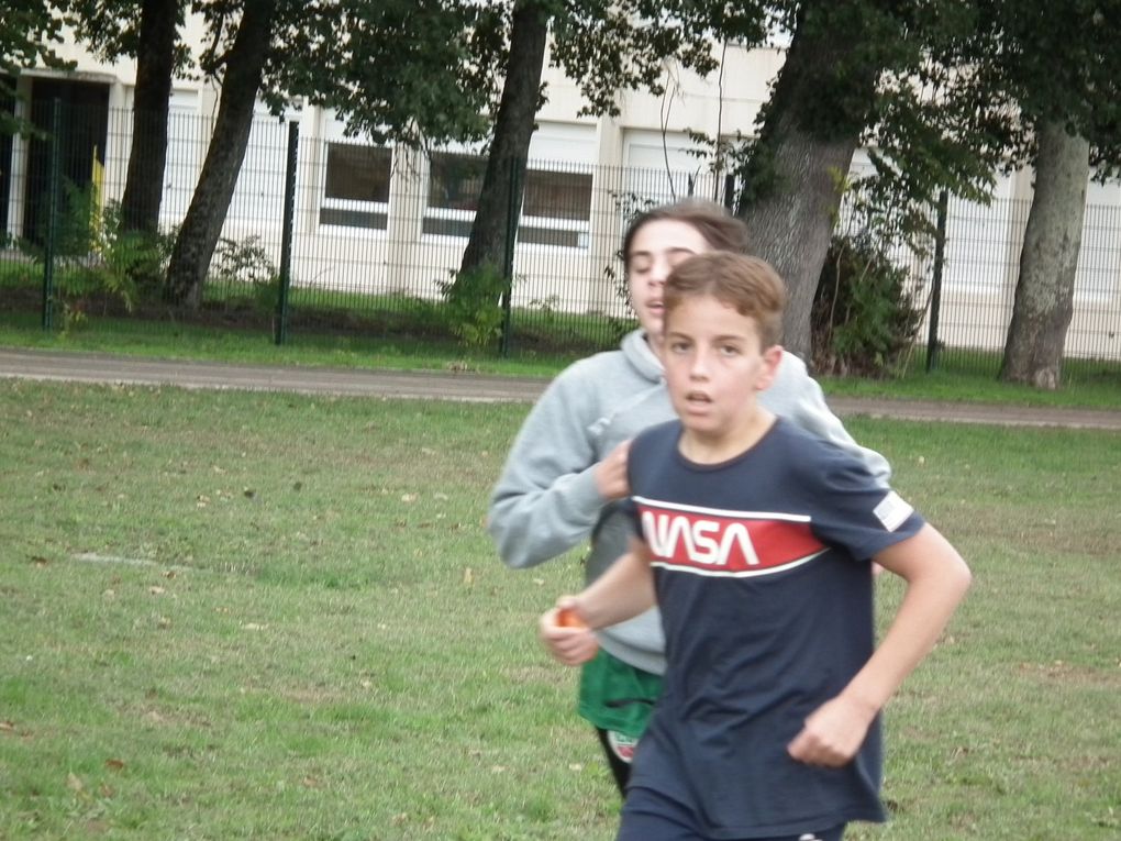 Résultats du cross