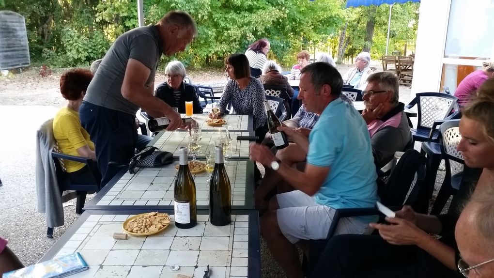 A la fin de cette bien agréable semaine, nous avons tous levé notre verre pour Francis !!!