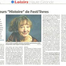 Focus sur les auteurs de la rencontre "Histoire"