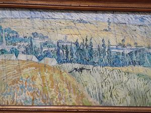 VAN GOGH à Auvers - salle des &quot;double carré&quot; au musée d'ORSAY