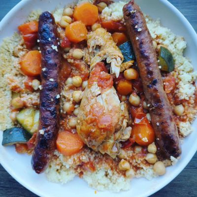 Couscous poulet-merguez