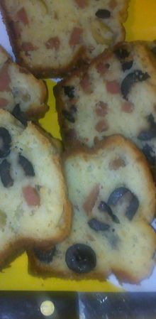 Cake aux olives