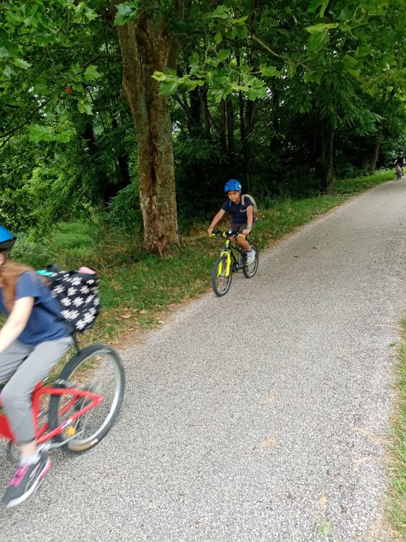 Mardi 21 juin 2022, 9h: C'est reparti sur les vélos ! Direction Moissac !