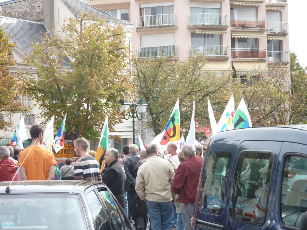 Réforme des retraites, le mouvement social sans précédent à Montargis: le 25 mai, les 7 et 23 septembre, les 2,12 et 16 octobre 2010