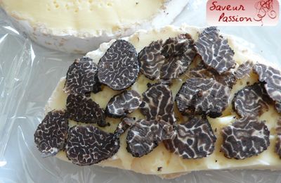 Retour de Tuber Melanosporum : Camembert truffé