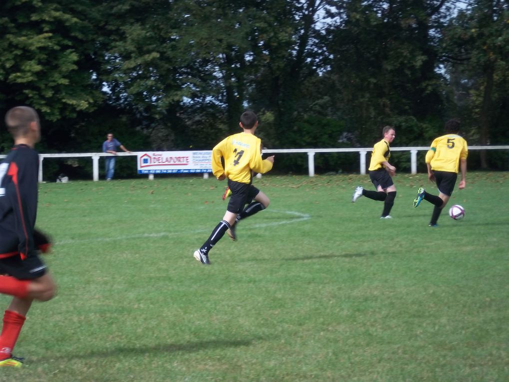 Match des U13 contre Quintin samedi 10 septembre. Merci à Cathyline pour ces belles photos.