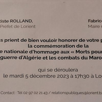 Hommage aux "morts pour la France"