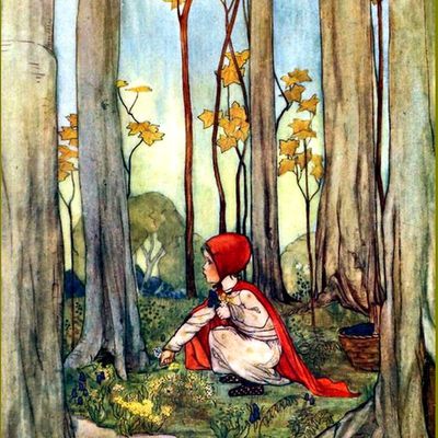 Le petit chaperon rouge en illustration -   J Rie Cramer (1887-1977) 1916