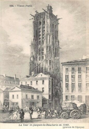 PARIS TOUR SAINT-JACQUES AUTREFOIS. . 