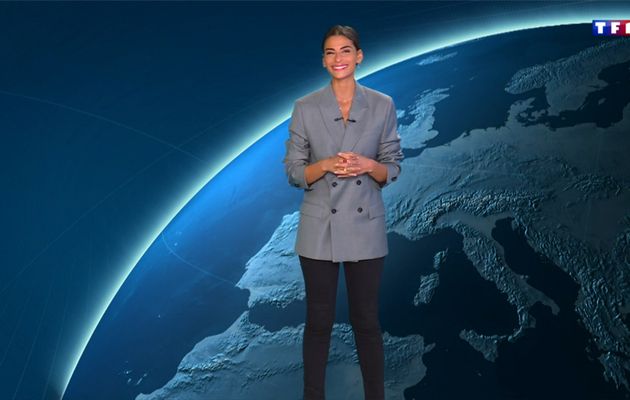 Tatiana Silva Météo TF1 et Pub Vinted le 08.03.2024