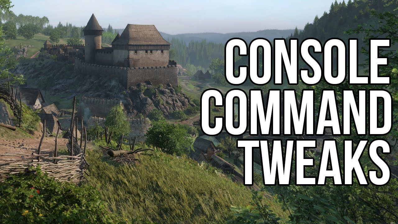 kingdom come deliverance console commands