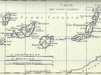 Côte de l'Affrique et situation du Cap Blanc - Cérémonie du passage du Tropique du Cancer