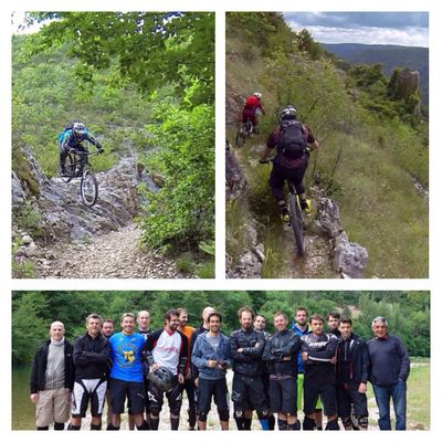 Enduro trip dans l'Aveyron