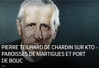 PIERRE TEILHARD DE CHARDIN SUR KTO