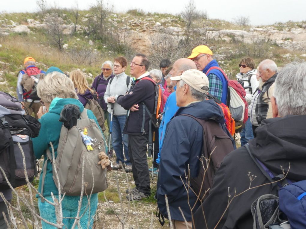 Rando du 4/03/2019 Carrieres de Baou Talla