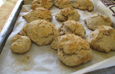 SCONES ALLÉGÉS A LA BANANE