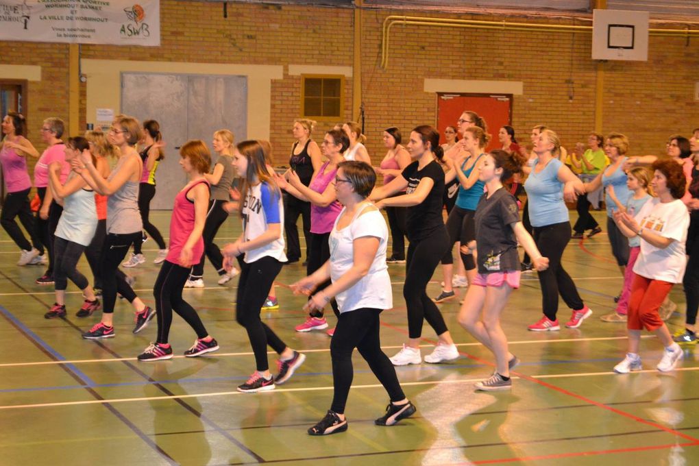 Soirée Zumba et remise du don au profit des Restos du Coeur le 8 mars 2015