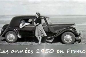  LES ANNÉES 50 :EN FRANCE UN PEU DE NOSTALGIE ! 