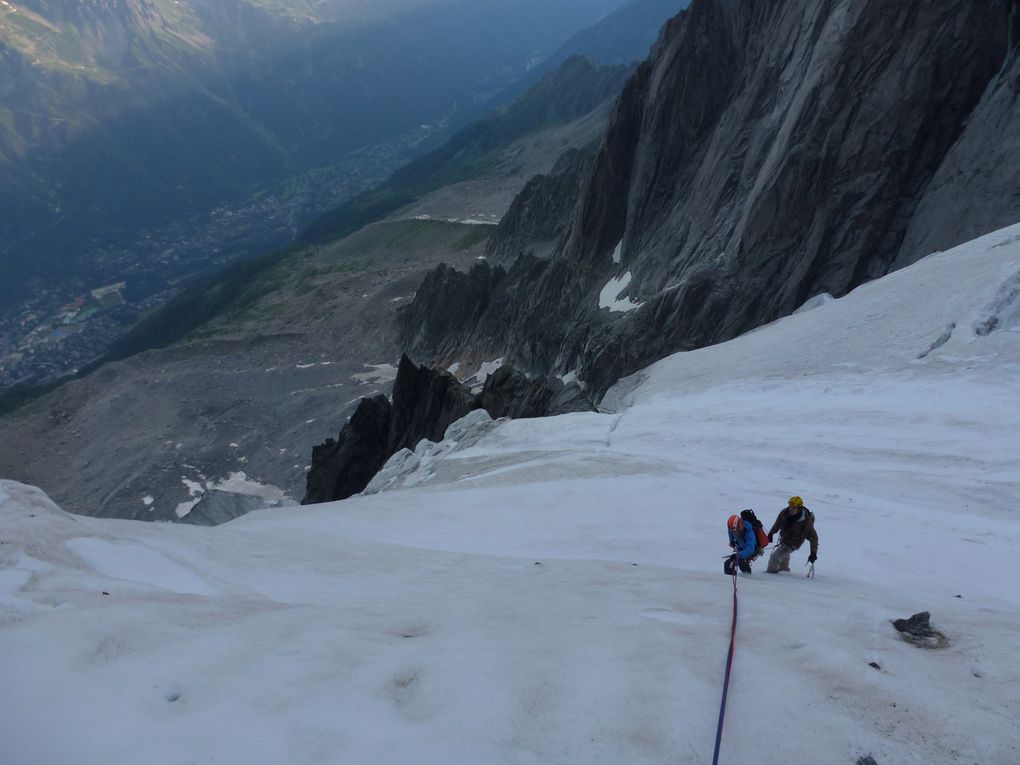 Album - Deux aigles et un cornichon, Aiguille des deux aigles (New route)