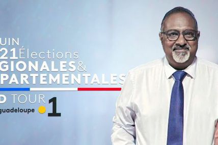 Retrouvez aujourd'hui, les deux finalistes du 1er tour des élections régionales 2021 sur Guadeloupe la 1ère !