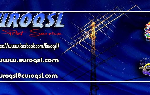   Nos qsl carte sont imprimer chez Euroqsl   Our qsl cards are printed at Euroqsl