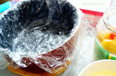 Charlotte aux fruits au sirop & au mascarpone 