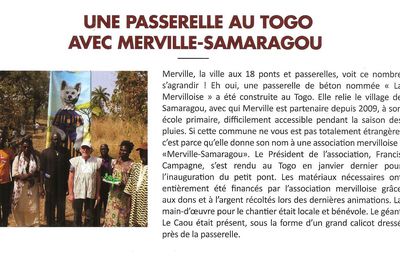 Dans le journal municipal MERVILLE-INFOS de juin 2023. 