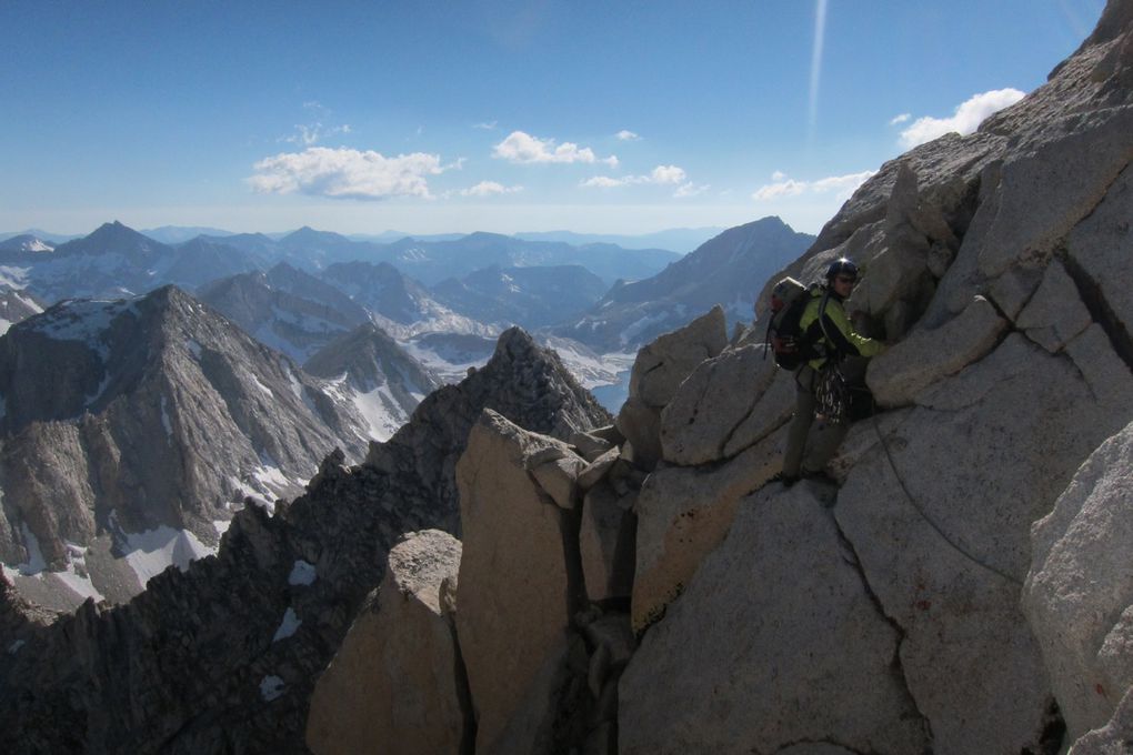 sortie escalade avec clement. peche a la 
truite en prime :)

big bear spire est au nord ouest de bishop.