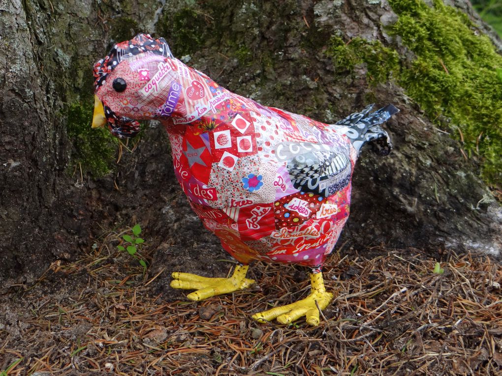 Photos de nos créations en papier maché