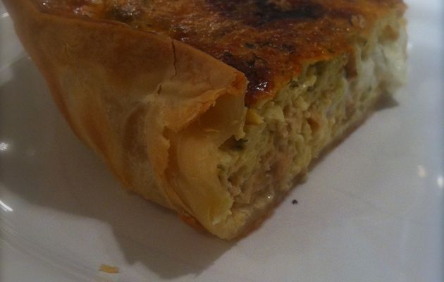 Quiche au Stoemp au poireau !