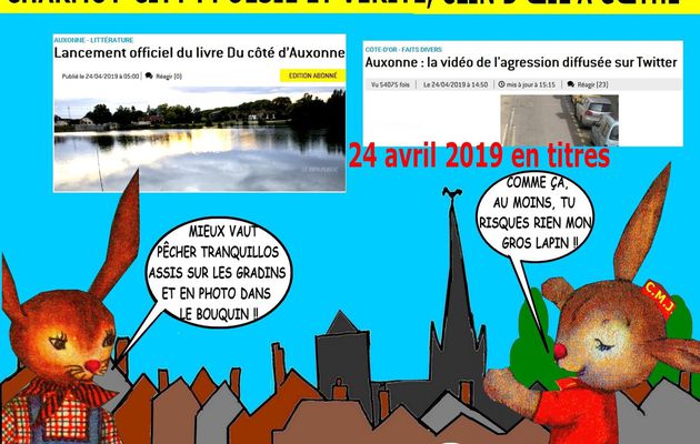 CHARMOY-CITY : QUAND LE CENTRE-BOURG SOIGNE SON IMAGE - du 25  avril 2019 (J+3781 après le vote négatif fondateur)