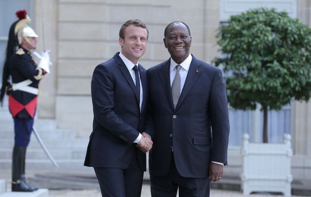 Côte d’Ivoire-France : Déjeuner de travail Ouattara Macron