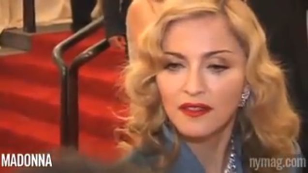 Madonna at Met Gala 2011 in New York - May 2, 2011