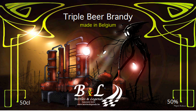 Bottles and Legends - Triple Beer Brandy - La Bière des Mondes...