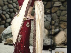 Le sari est une longue bande de tissu (1m30 à 6/10m) qui est fait d’une seule pièce. Les vêtements cousus et percés par des aiguilles étant auparavant considérés comme impurs, le saree se devait de respecter les anciennes croyances hindoues. Comment une seule et unique bande de tissu peut donner un rendu pareil pourriez vous me demander… Et bien, pour faire d’une bande de tissu, un style vestimentaire qui a traversé des milliers d’années il est important de connaitre les techniques de drapage !
