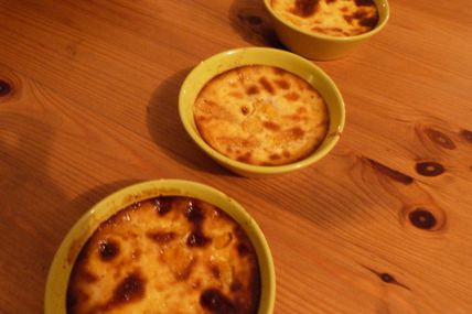 Gratins Papaye et Noix de Coco