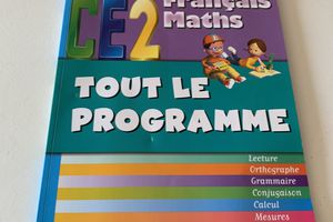 CE2 programme français maths 