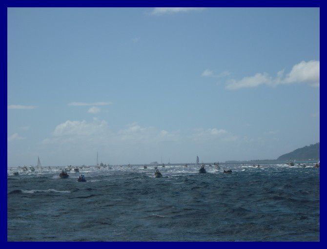 Navigation dans les îles sous le vent