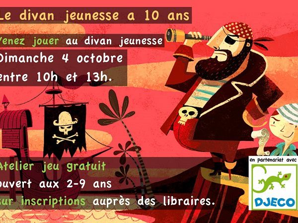 Le Divan Jeunesse a 10 ans ! Un super weekend en perspective !