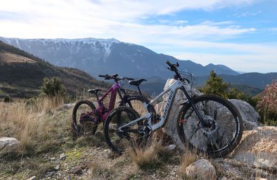 Sortie VTT à Buis-les-Baronnies (26) sur le parcours n°4 noir (10/12/2023) 