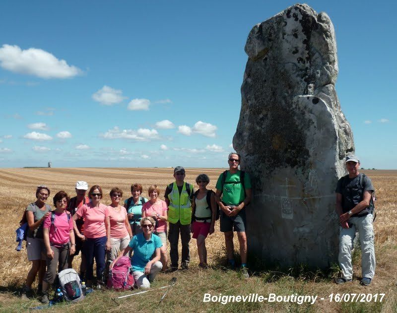 Grande randonnée du 16 juillet 2017 : Boigneville-Boutigny, bois de Malabri et Saint-Eloy