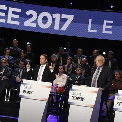 Le grand débat à 11 candidats sur BFM TV et C News Mar.04-04-2017