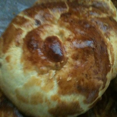 Brioches à la confiture de fraise