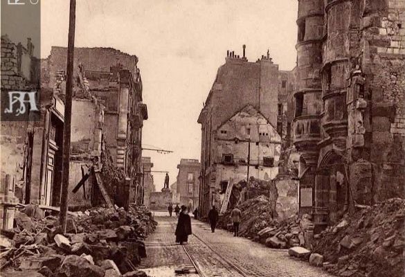 Notre Grande Ville du Front - Reims 1919 -- Rue Carnot