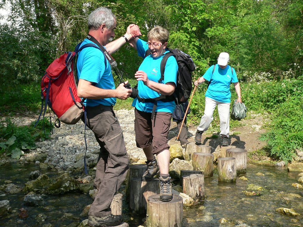 Séjour des Vadrouilleux ed' Feutchères dans le marais Vernier.