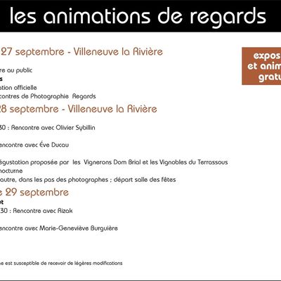 Exposition photographie regards dans les Pyrénées Orientales septembre 2019