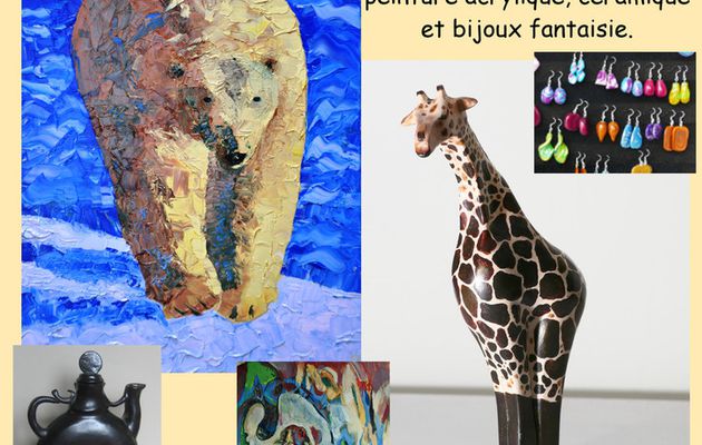 Exposition Claire Assémat & Patrick Gaultier - 12 au 23 décembre 215 - Galerie SNL