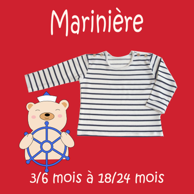 Marinière pour bébés