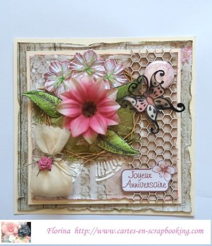Cartes D Anniversaires Florina Cartes En Scrapbooking